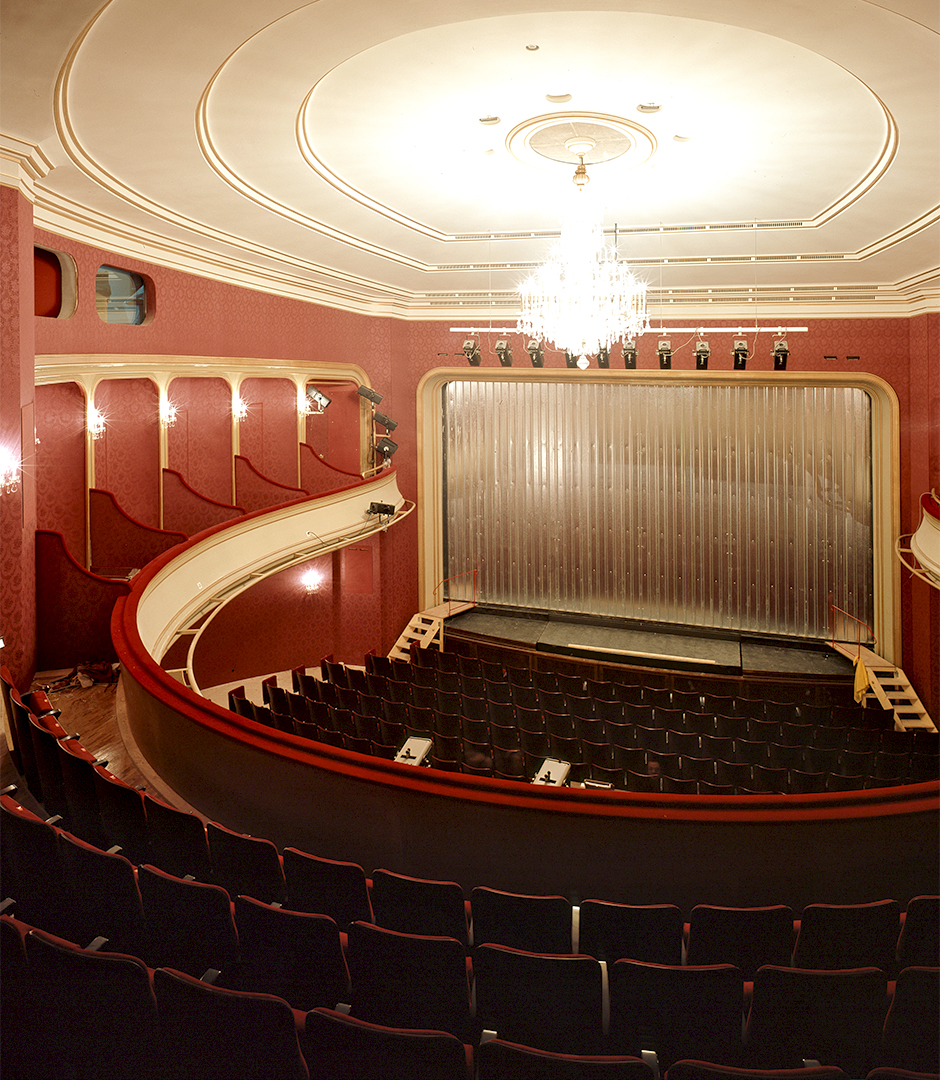 Schauspielhaus Zürich, Theatersaal Pfauen. Foto: Baugeschichtliches Archiv Zürich